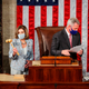 US House Minority Leader Kevin McCarthy (R-CA) walks away after gavelling in Speaker of the House Nancy Pelosi (D-CA) at the US Capitol on January 3, 2021 in Washington, DC.